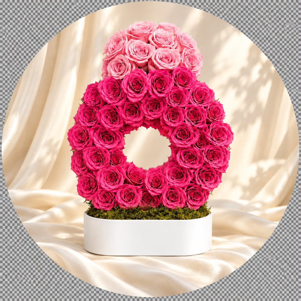 Flower With Vase - Ward and Haneen - Buy Flower in hawally, Kuwait