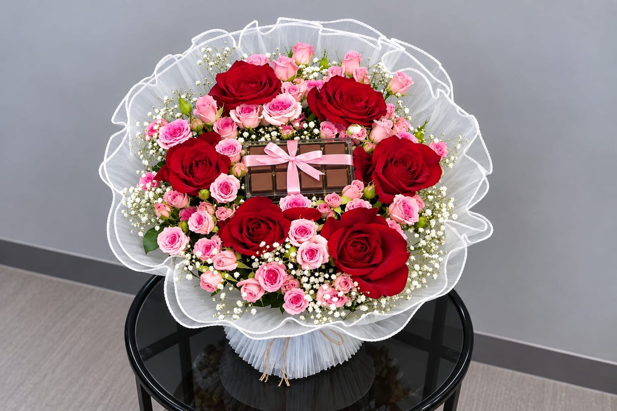 Rosa Coco Garden Bouquet