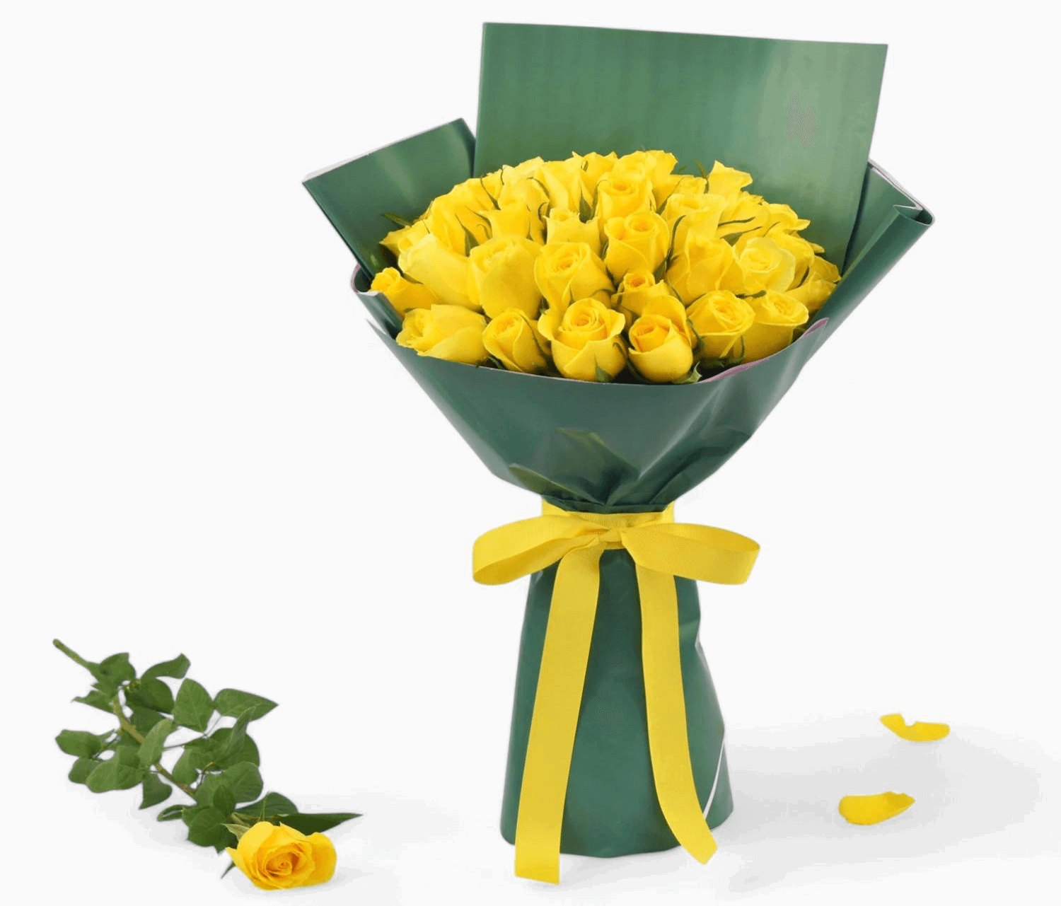 Sunshine yellow 25 Roses
