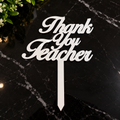 Thank You Teacher Topper