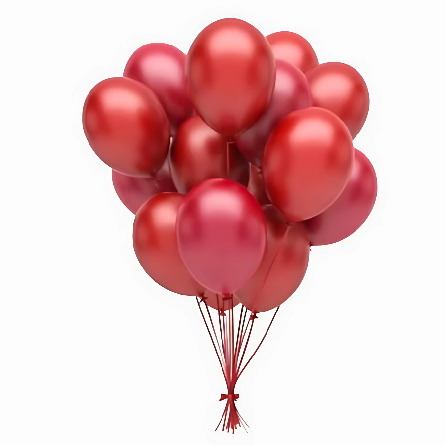 Classic 10pcs Red Party Balloons