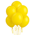 Yellow Helium Balloons – 6pcs