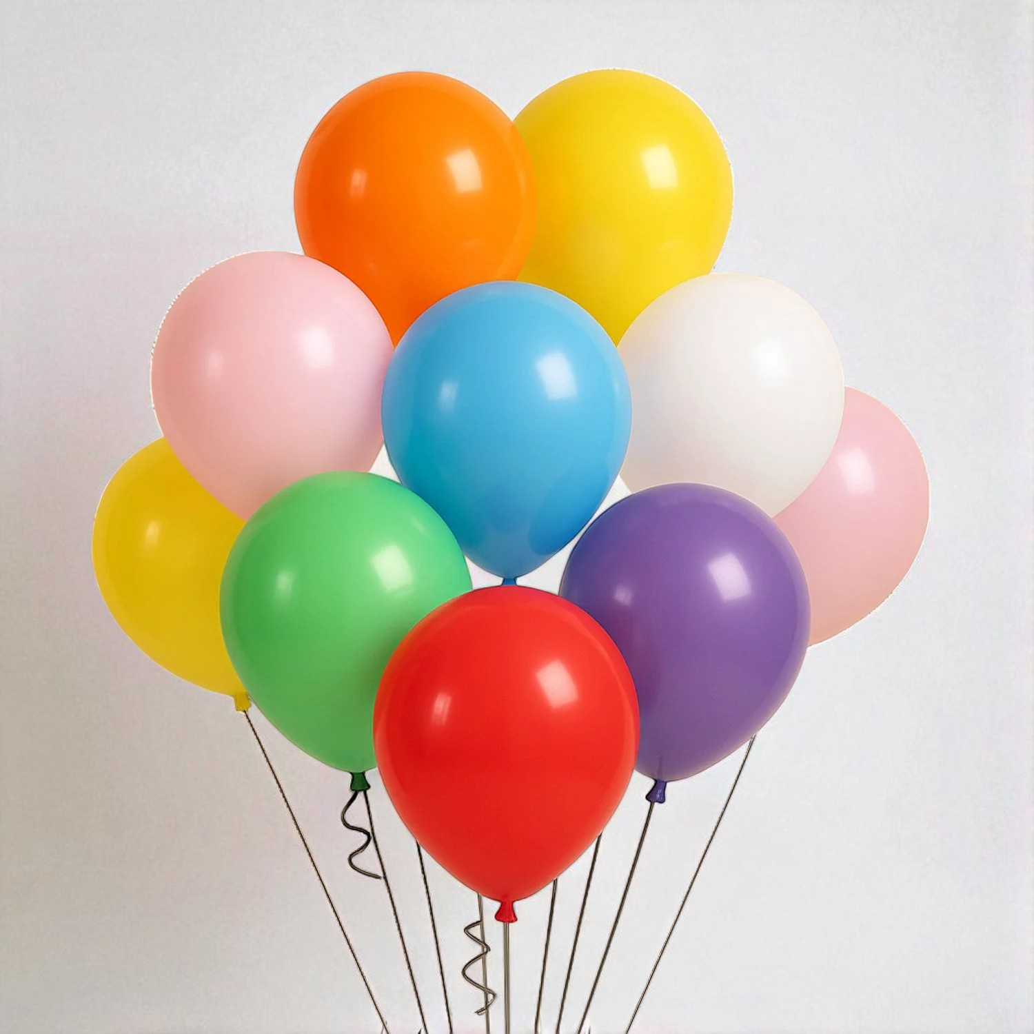 Rainbow Joy – Assorted Color Balloons – 10pcs