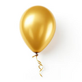 Gold Helium Balloon
