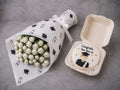 Graduation Gift Set – White Roses & Bento Cake - Ward and Haneen - Buy Flower in hawally, Kuwait