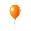 Orange Helium Balloon