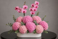 Royal Pink Blooms 124 - Ward and Haneen - Buy Flower in hawally, Kuwait