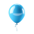 Light Blue Helium Balloon