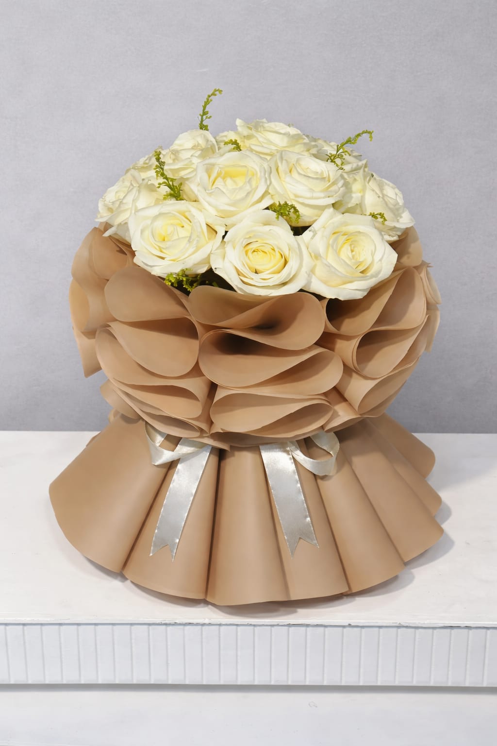 Ivory Elegance Rose Bouquet