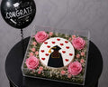 Luxury Graduation Cake & Floral Box - Ward and Haneen - Buy Flower in hawally, Kuwait