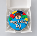 Building Blocks Birthday Lunchbox Cake