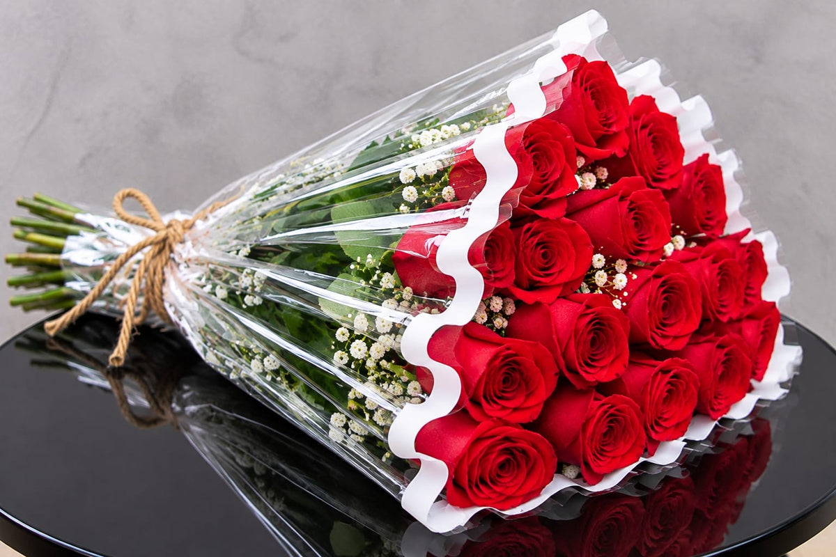 25 Red Roses Single
