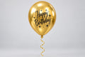 Happy Birthday Golden Balloon