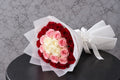 Classic Red, Pink & White Roses Bouquet