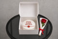 Happy Raksha Bhandan cake and Rose