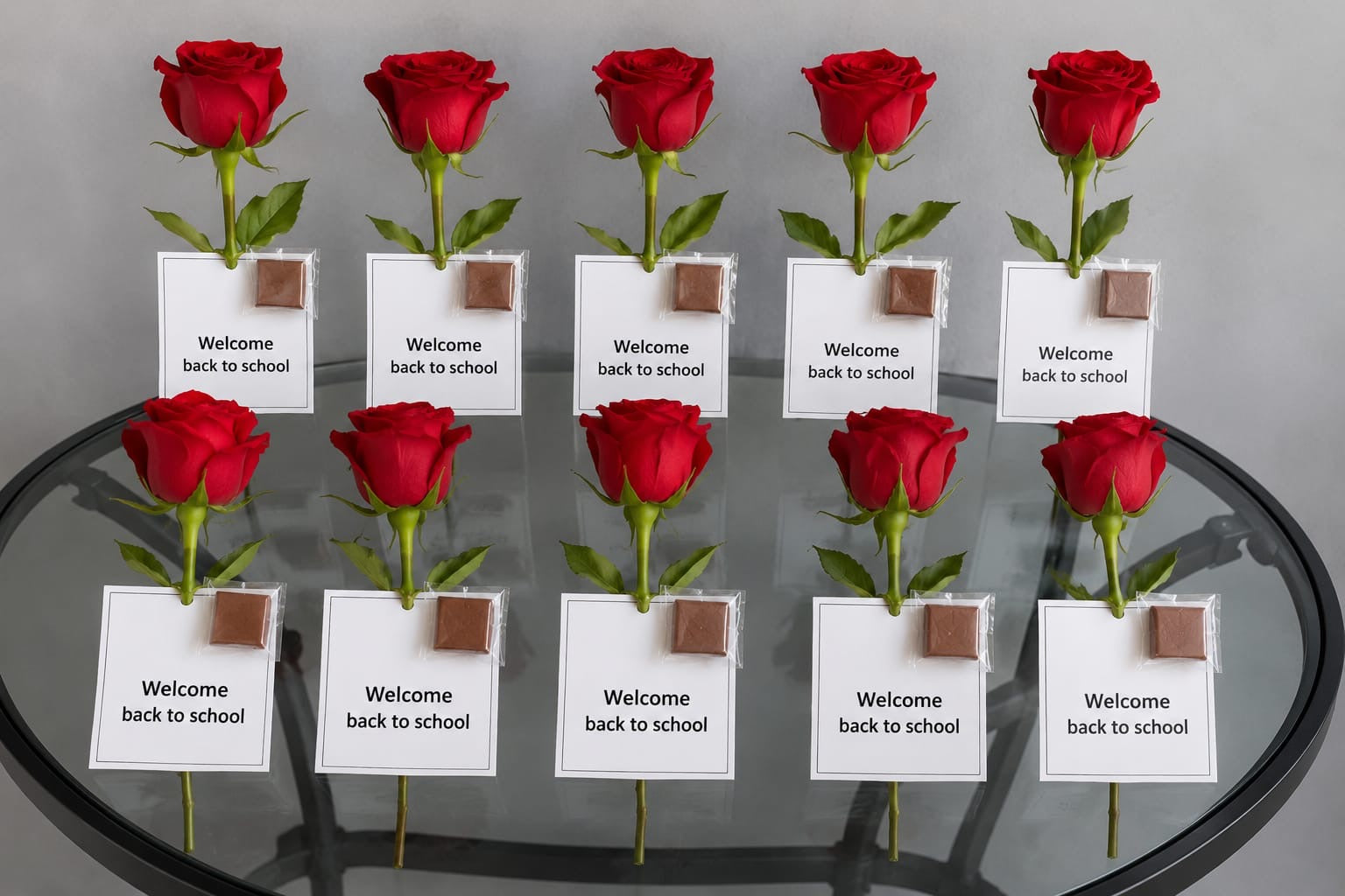 Welcome back to school single Roses