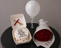 Get Well Soon Roses & Cake Combo 10