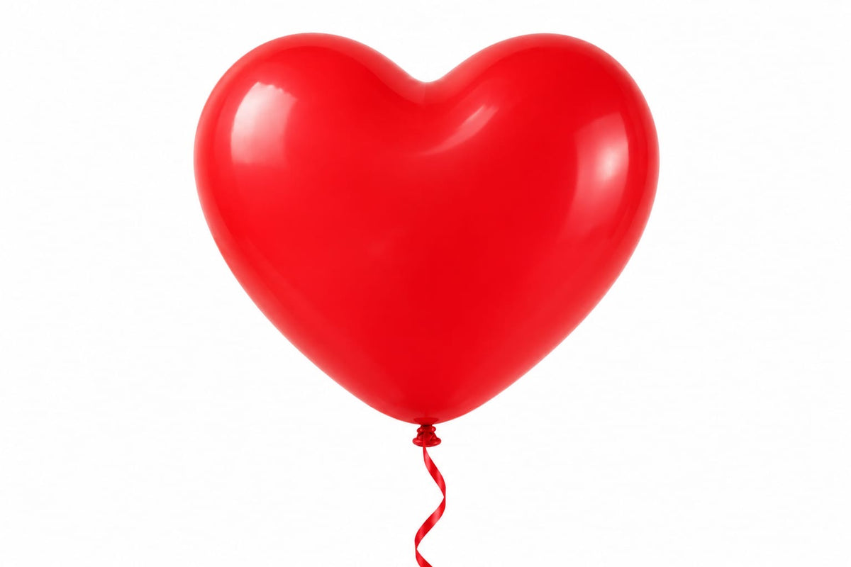 Red Heart Balloon