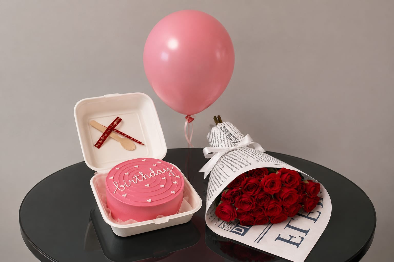 Red Rose Birthday Surprise Combo 01