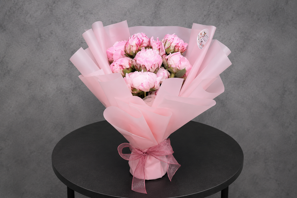 Soft Pink Peony Bouquet