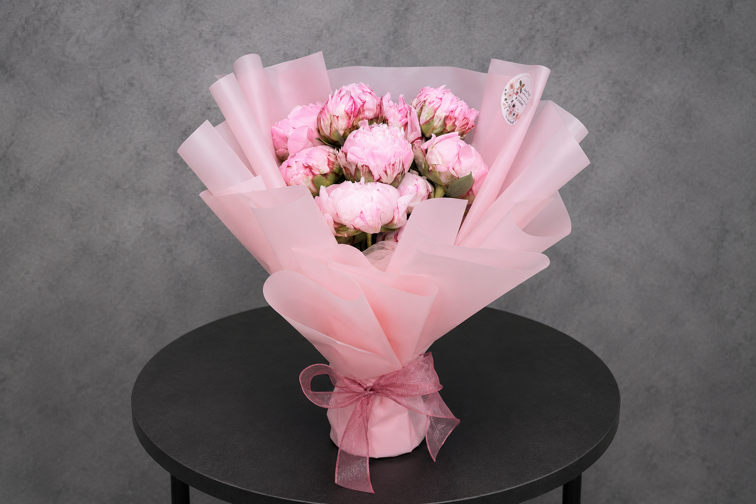 Soft Pink Peony Bouquet