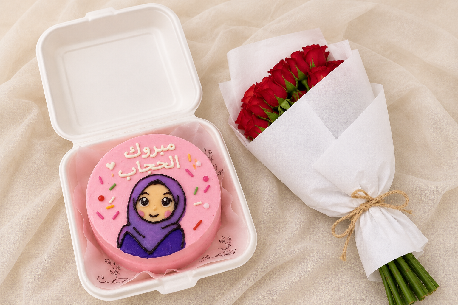 🌸 Mabrouk Al Hijab Celebration Set