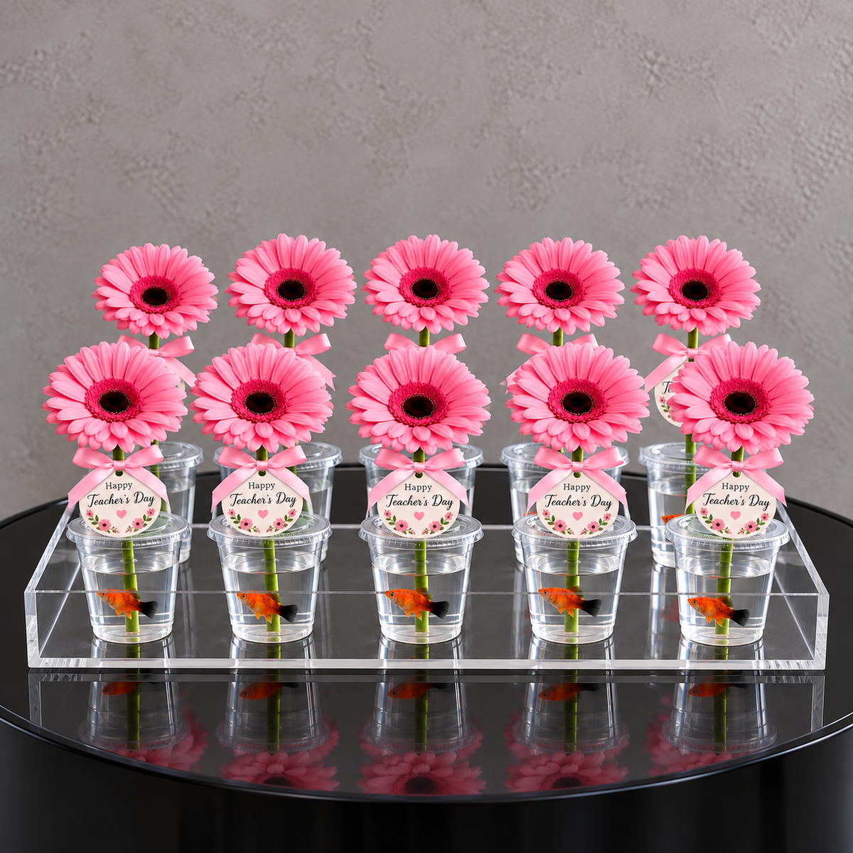 Gerbera Fish Tray