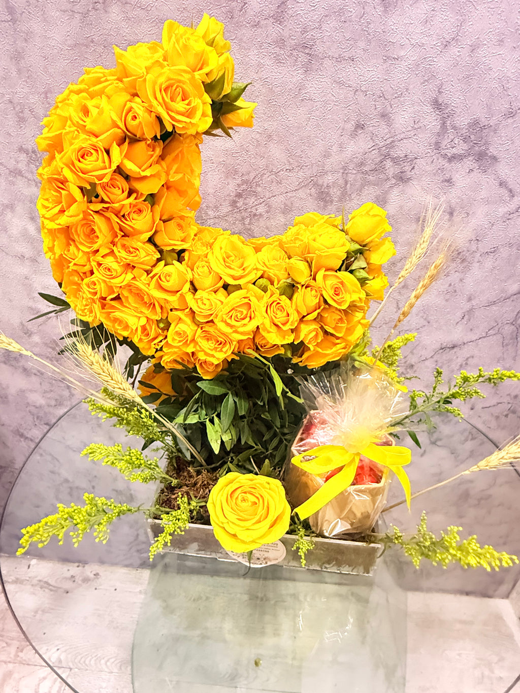 Ramadan Radiance floral and festive gift set from Ward and Haneen, featuring colorful floral packaging and elegant designs.