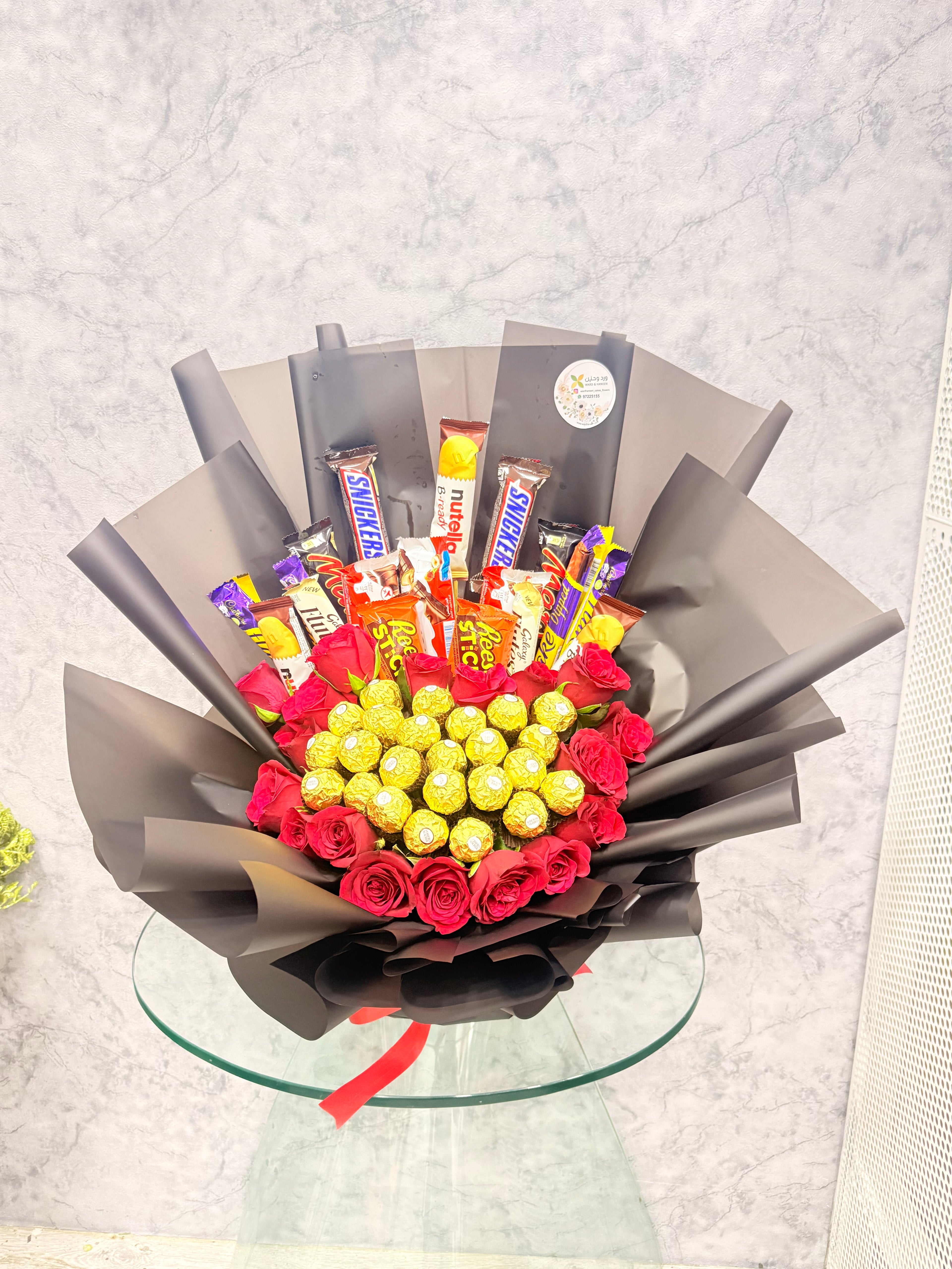 Ferrero & Roses Chocolate Bouquet