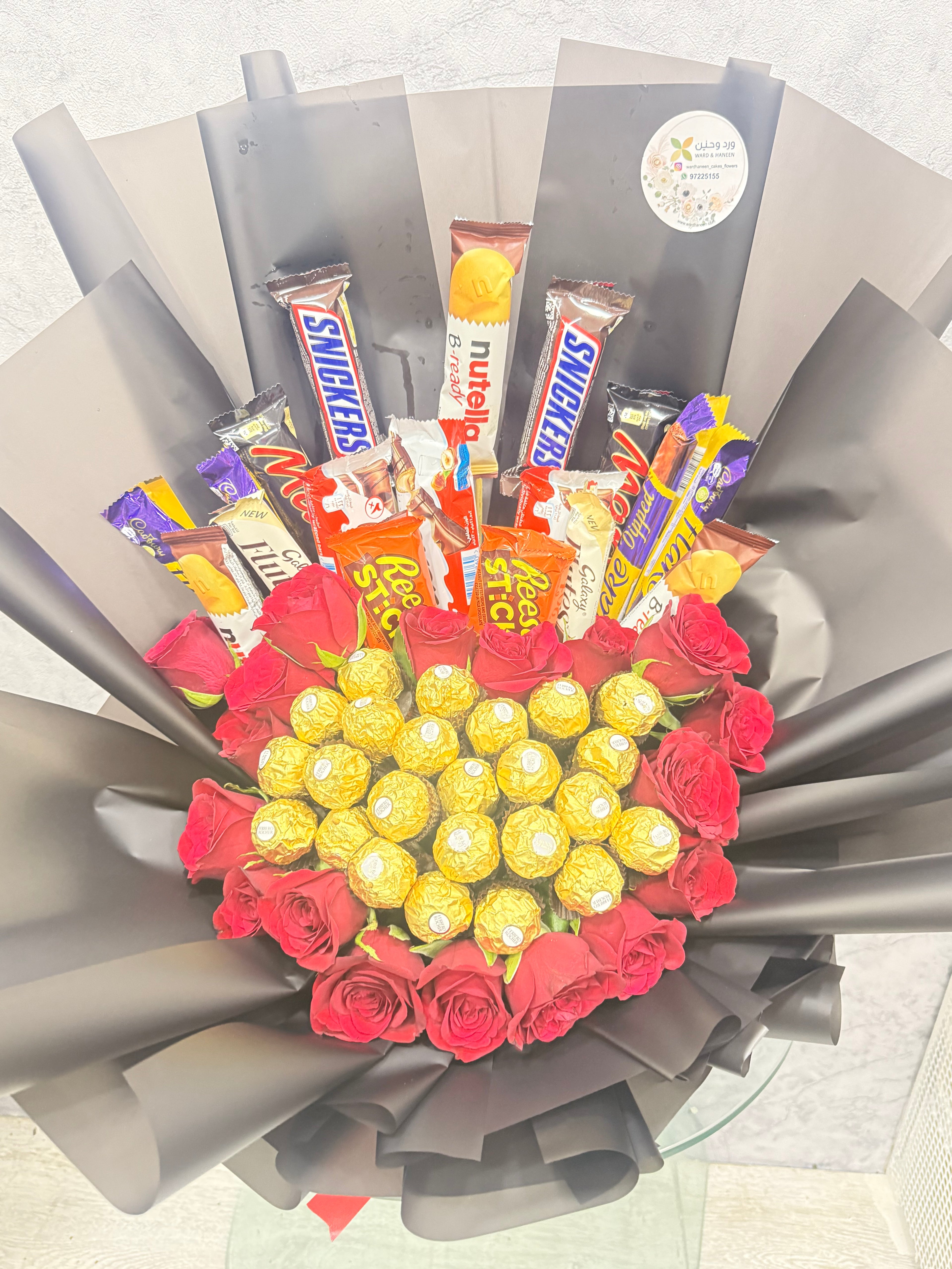 Ferrero & Roses Chocolate Bouquet