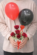 Ward and Haneen Classic Romantic Gesture Gift Set featuring a heartfelt card, chocolates, and a decorative box for special occasions.