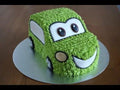 Colorful Little Racer Car Cake by Ward and Haneen, decorated with vibrant details and racing-themed design.