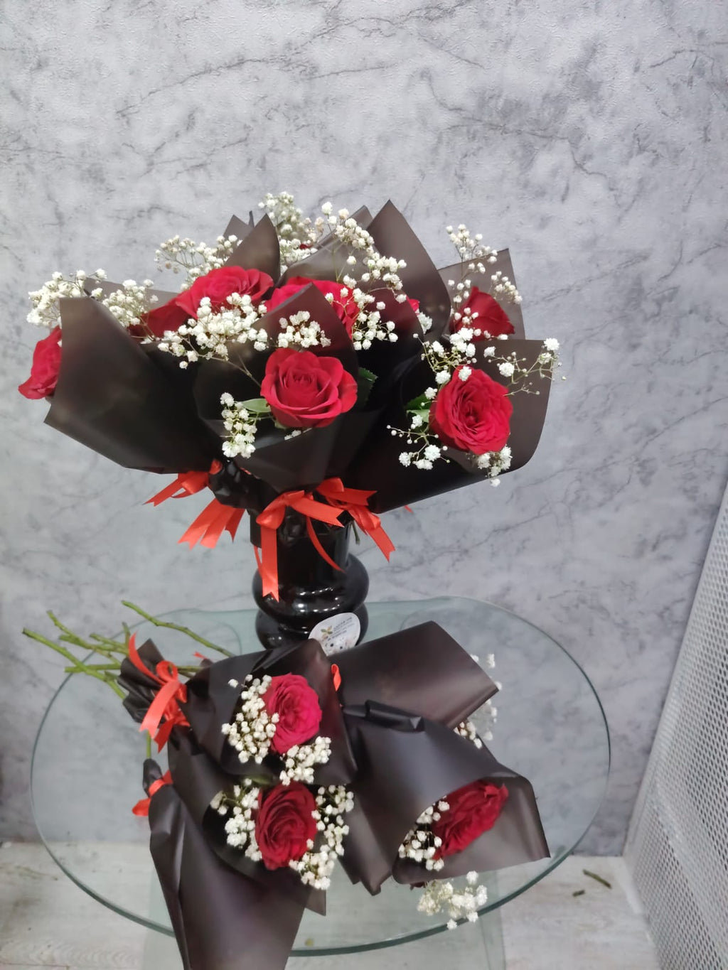 Midnight Love – Single Rose Wrap