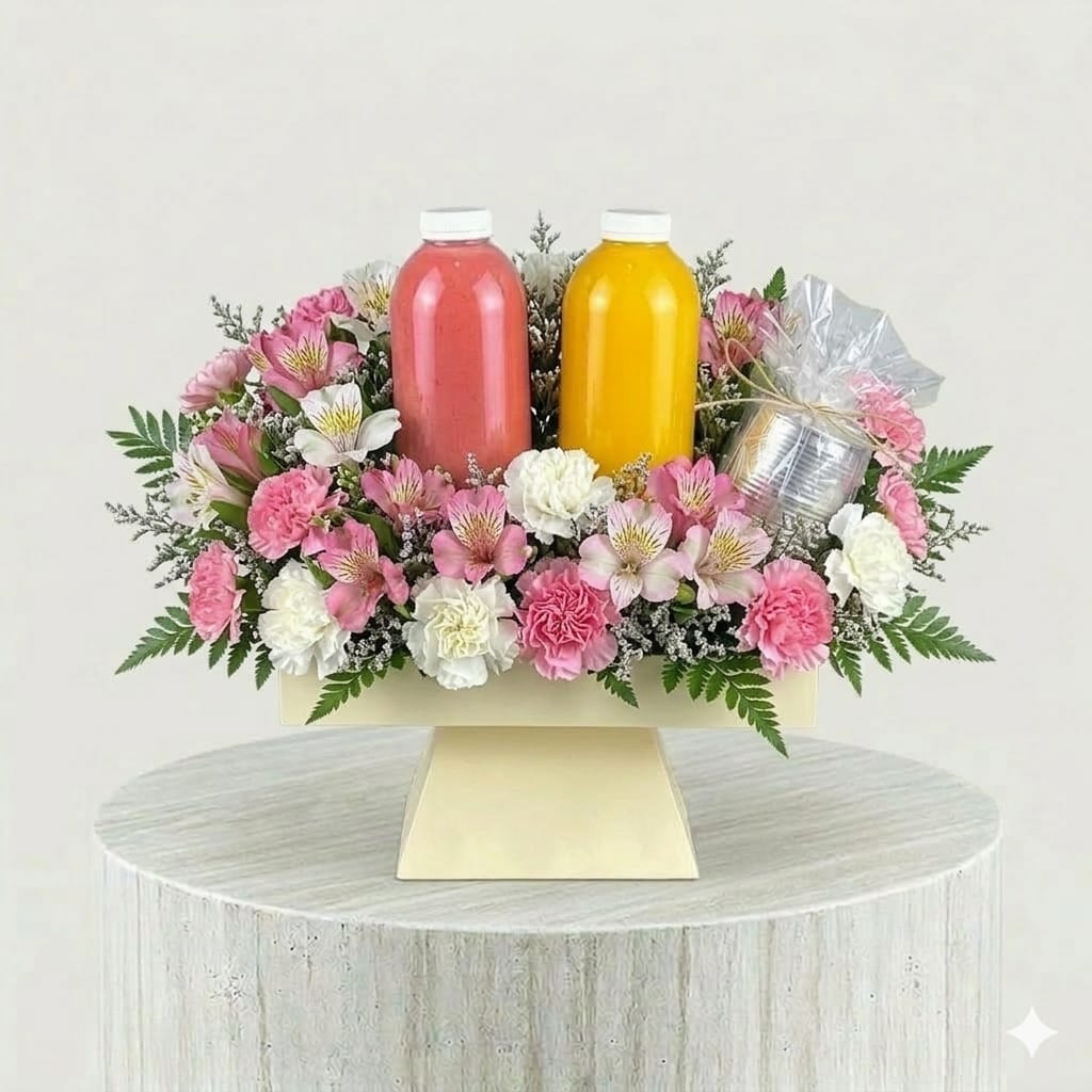 The Pastel Petals Wellness Tray