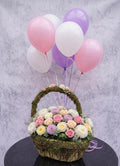 Pastel Garden" Celebration Basket