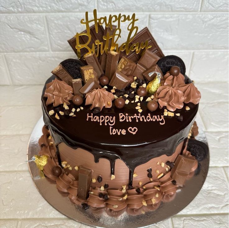 Chocolate Overload Birthday Cake – 7 inch / 9 inch