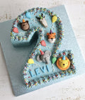 Safari Party Number 2 Birthday Cake 11 inch