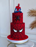 Spider-Verse Dual-Tier Hero Cake