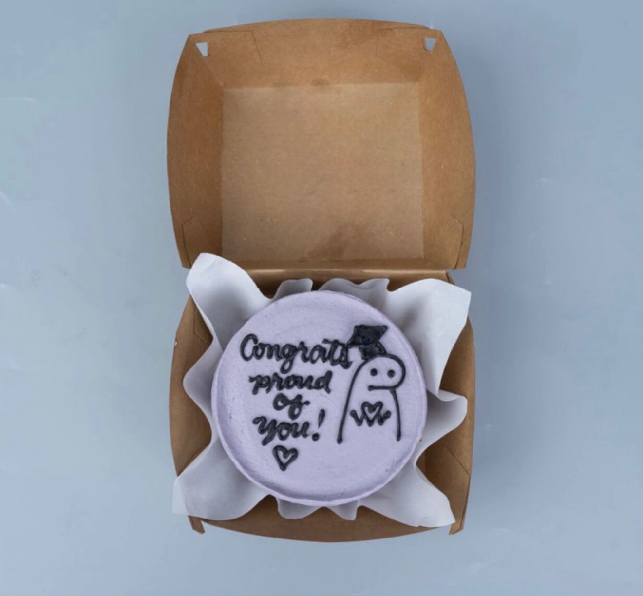 "Proud of You" Graduation Mini Bento Cake