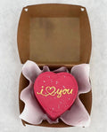 "I Heart You" Heart-Shaped Mini Bento Cake