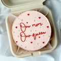 "Our Mom, Our Queen" Mini Bento Cake