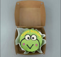 Next Keroppi birthday mini bento cake in green by Ward and Haneen, featuring cute character design and colorful frosting.