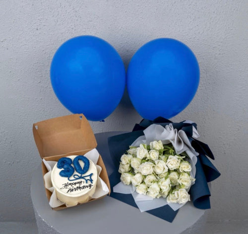 Sapphire Celebration Bundle by Ward and Haneen featuring jewelry pieces in a decorative box, perfect for milestone birthdays.