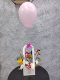 🎈 Pink Balloon Chocolate Gift Basket