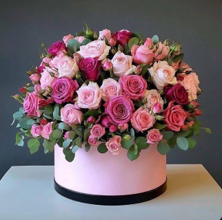 Pink Elegance Bloom Box